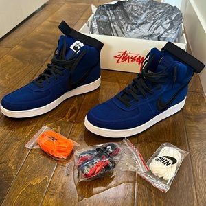 Nike Stussy - Vandal High - Deep Royal Blue. Worn once